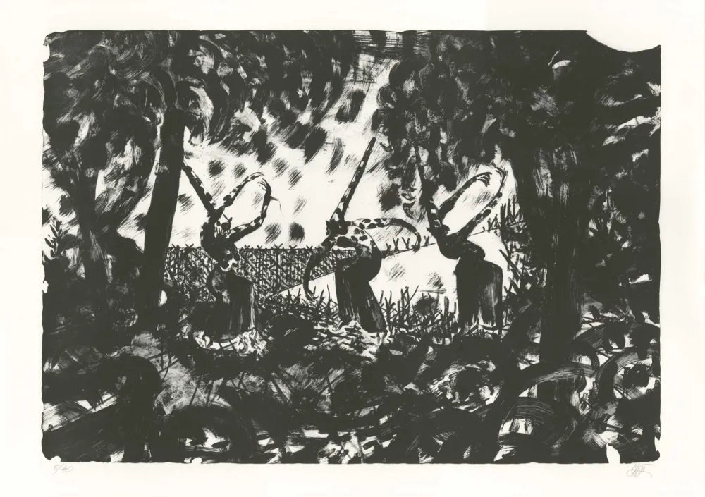 リトグラフ Mattotti - Tiepolo - La Danse