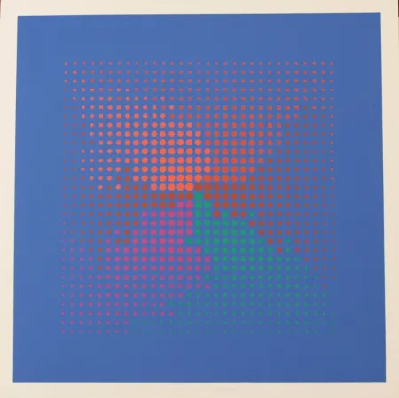 リトグラフ Mavignier - DEFORMED SQUARE - EXACTA FROM CONSTRUCTIVISM TO SYSTEMATIC ART 1918-1985