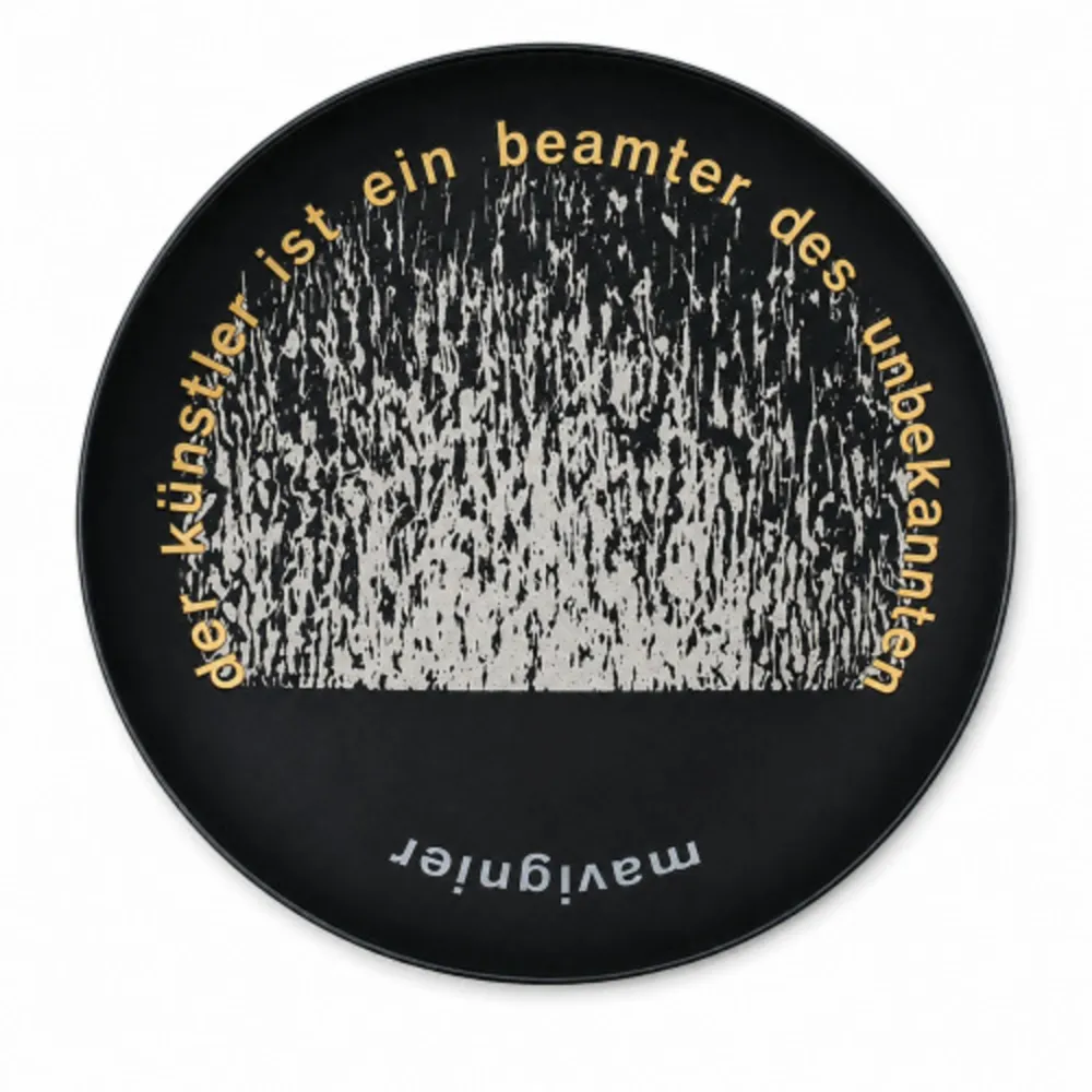 多数の Mavignier - Der künstler ist ein beamter.....