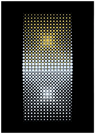 シルクスクリーン Mavignier - SENZA TITOLO