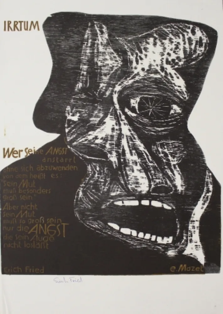 木版 Mazet - Irrtum