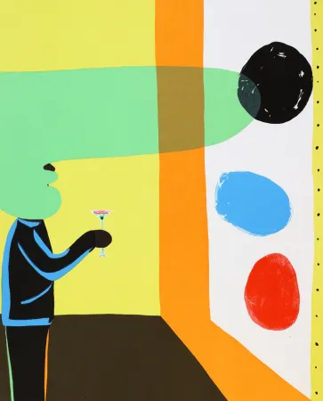 リトグラフ Mcdonald  - Private View