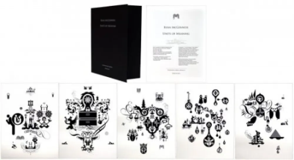 リトグラフ Mcginness - Units of Meaning