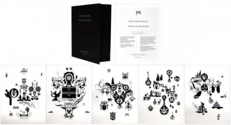 リトグラフ Mcginness - Units of Meaning