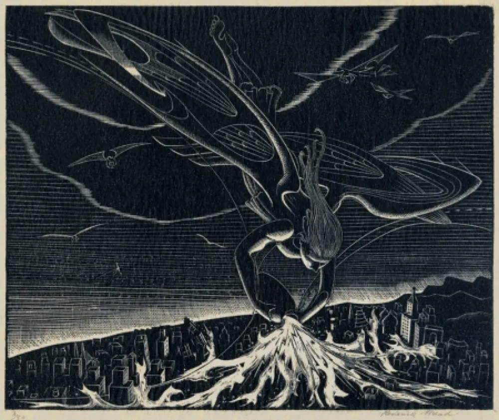 彫版 Mead - The Seventh Angel (Revelations: XVI)