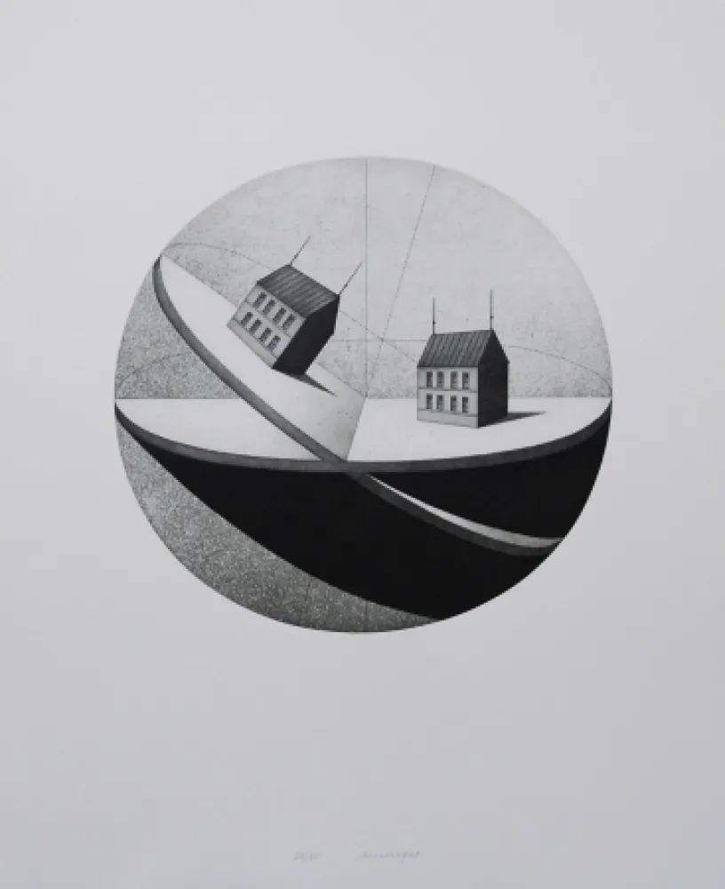 エッチングと　アクチアント Meckseper - Schiefe Ebene