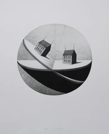 エッチングと　アクチアント Meckseper - Schiefe Ebene