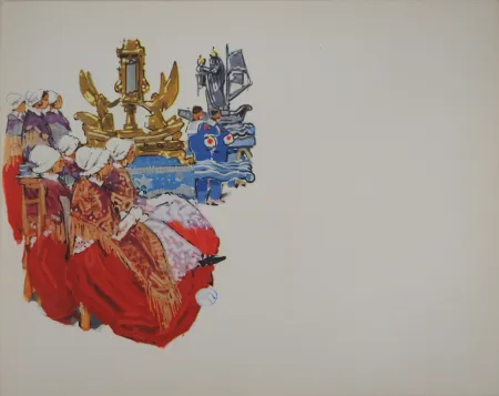 輪転グラビア印刷 Méheut - Bretagne, Hommage aux Marins