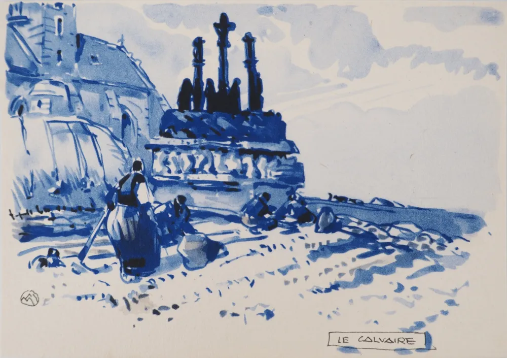 掲示 Méheut - Bretagne, Le Vieux Calvaire, c