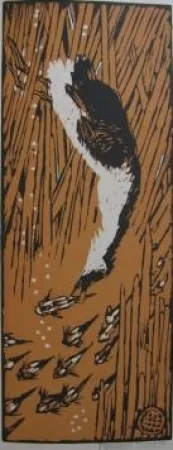 木版 Méheut - Gode chassant