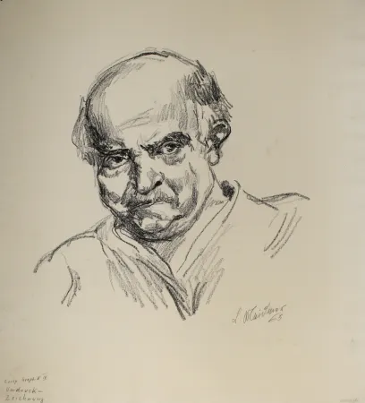 技術的なありません Meidner - Selbstbildnis nach links