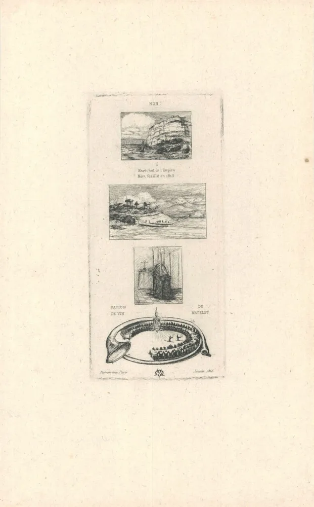 彫版 Meryon - Rébus:  (