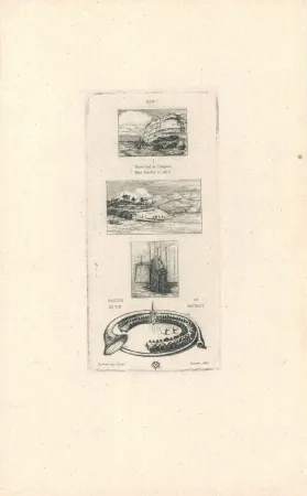 彫版 Meryon - Rébus:  (