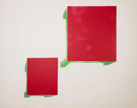 リトグラフ Merz - Il numero ingrassa (come) frutti d'estate e le foglie abbondanti 1. 1 . 2 . 3 . 5...