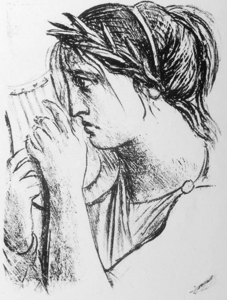 リトグラフ Messina - Hermione Oresti