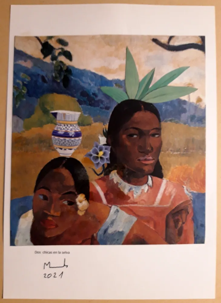 技術的なありません Metras - Dos chicas en la selva