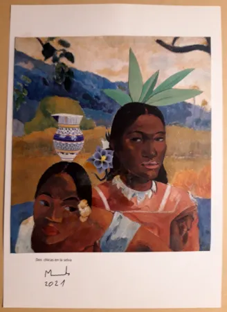 技術的なありません Metras - Dos chicas en la selva