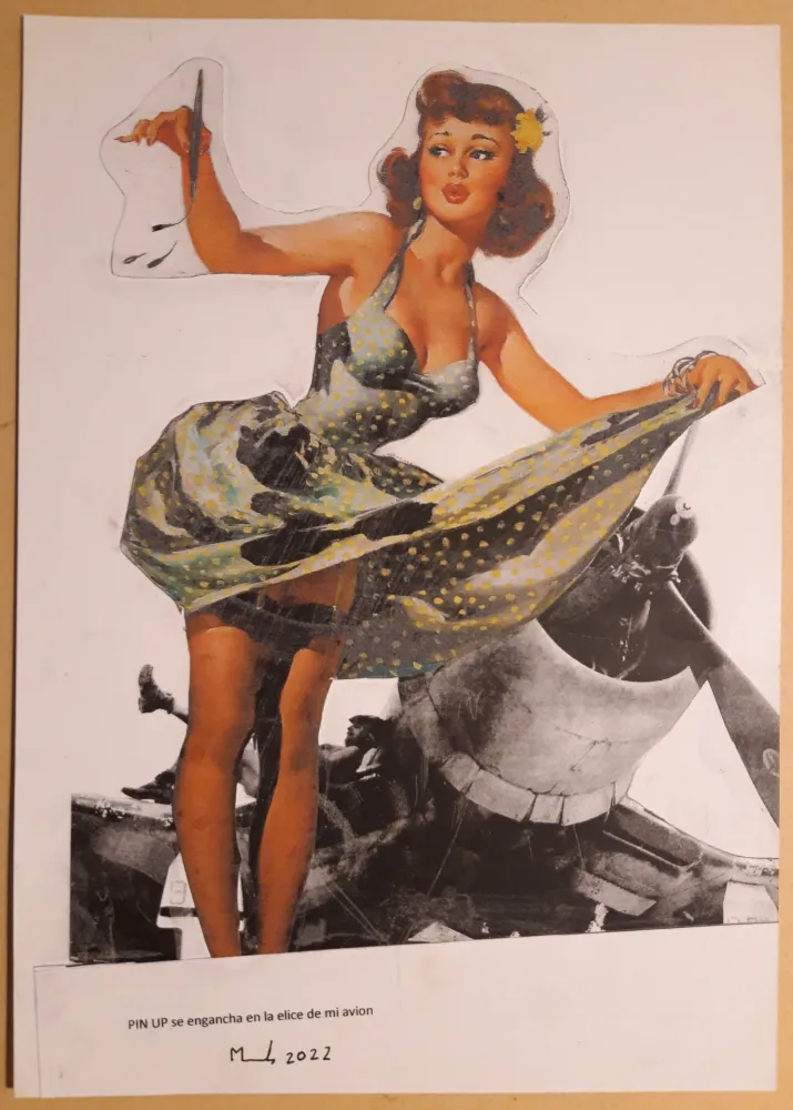 技術的なありません Metras - PIN UP se engancha en la helice de mi avión