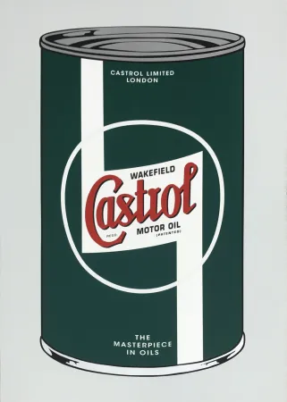 シルクスクリーン Meyer  - Castrol Motor Oil