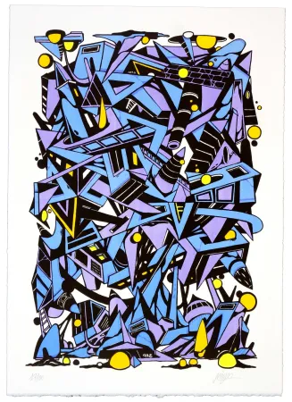 リトグラフ Meyso - Sans titre