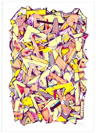 リトグラフ Meyso - Sans titre