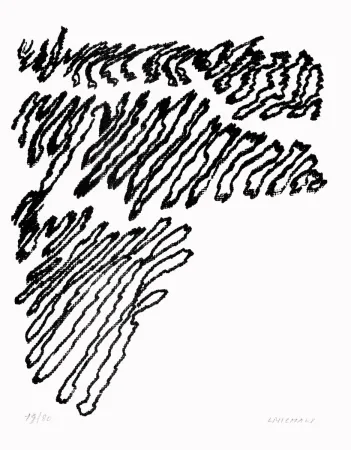 リトグラフ Michaux - Par la voie des rythmes