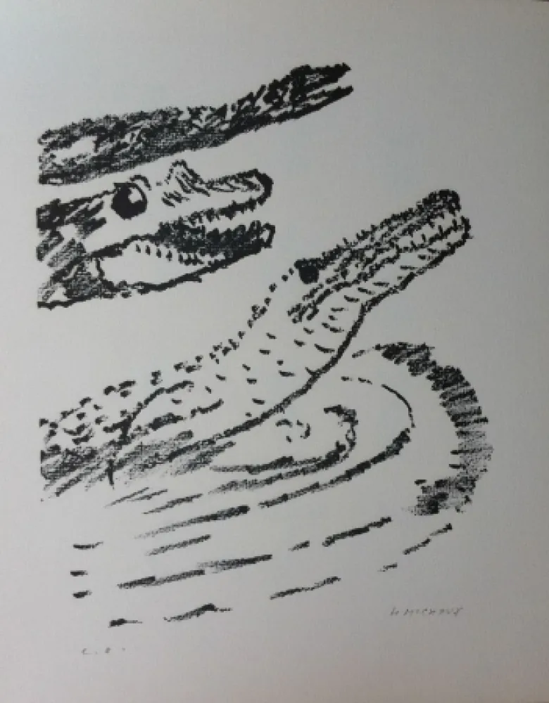 リトグラフ Michaux - Par la voie des rythmes 153