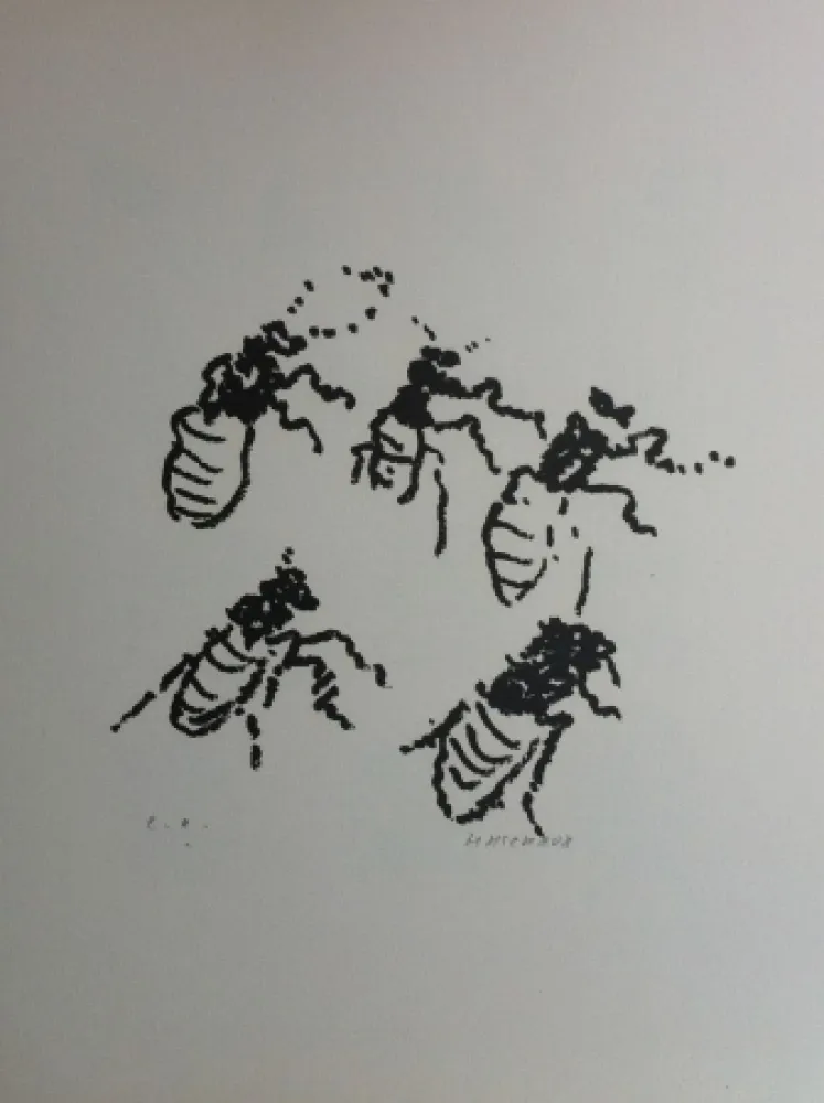 リトグラフ Michaux - Par la voie des rythmes 161