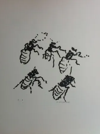 リトグラフ Michaux - Par la voie des rythmes 161