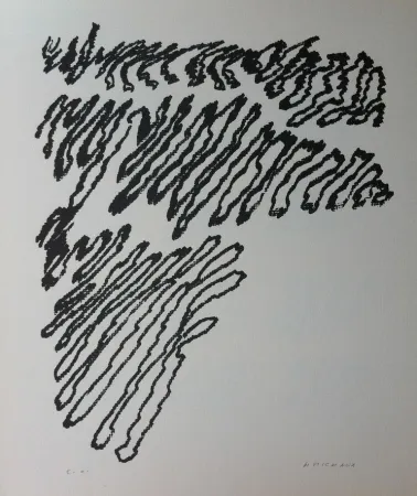 リトグラフ Michaux - Par la voie des rythmes 163