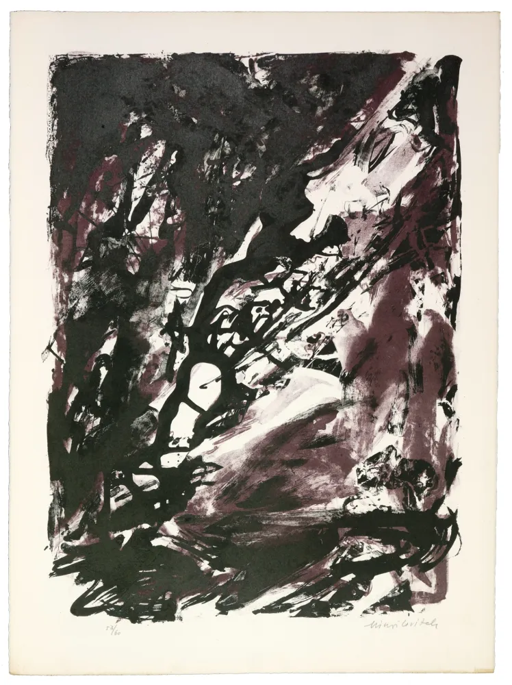 リトグラフ Mihailovitch - L'Orage