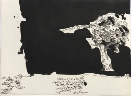 エッチング Millares - Antropofauna I