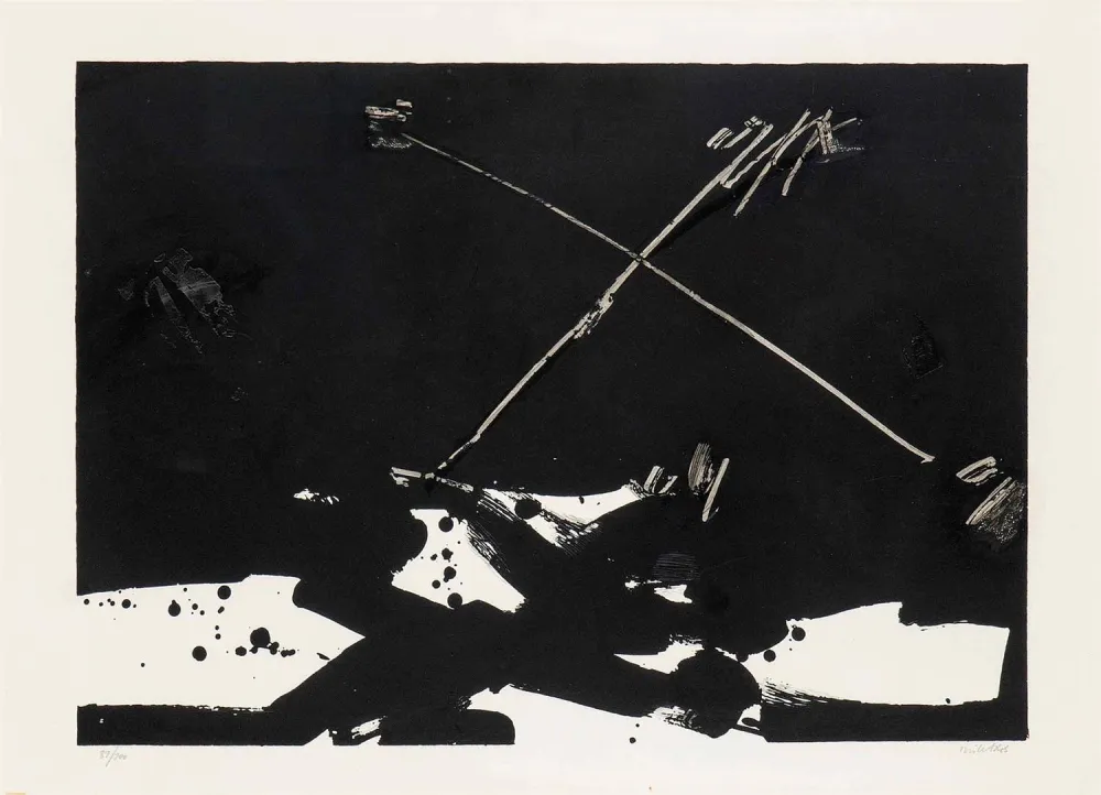 シルクスクリーン Millares - Torquemada