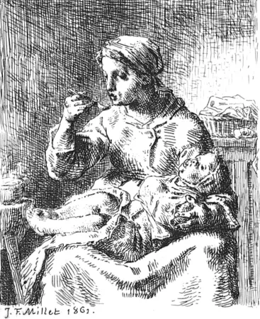 エッチング Millet - La Bouillie