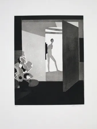 エッチングと　アクチアント Minaux - Contre jour