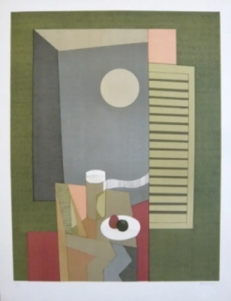 リトグラフ Minaux - Linge