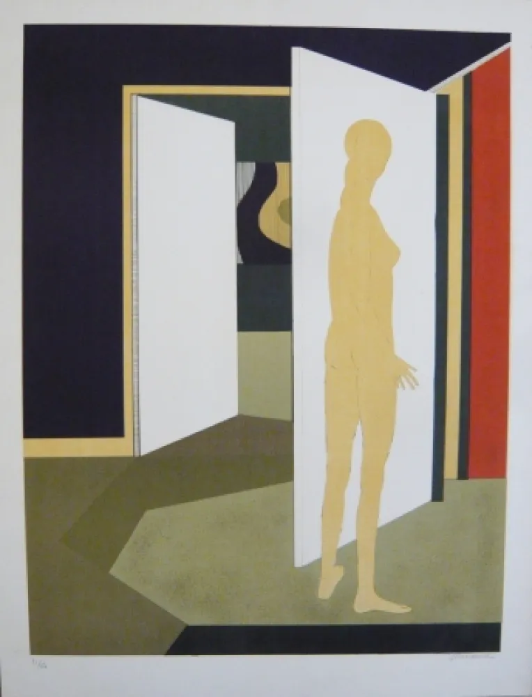 リトグラフ Minaux - Vénus