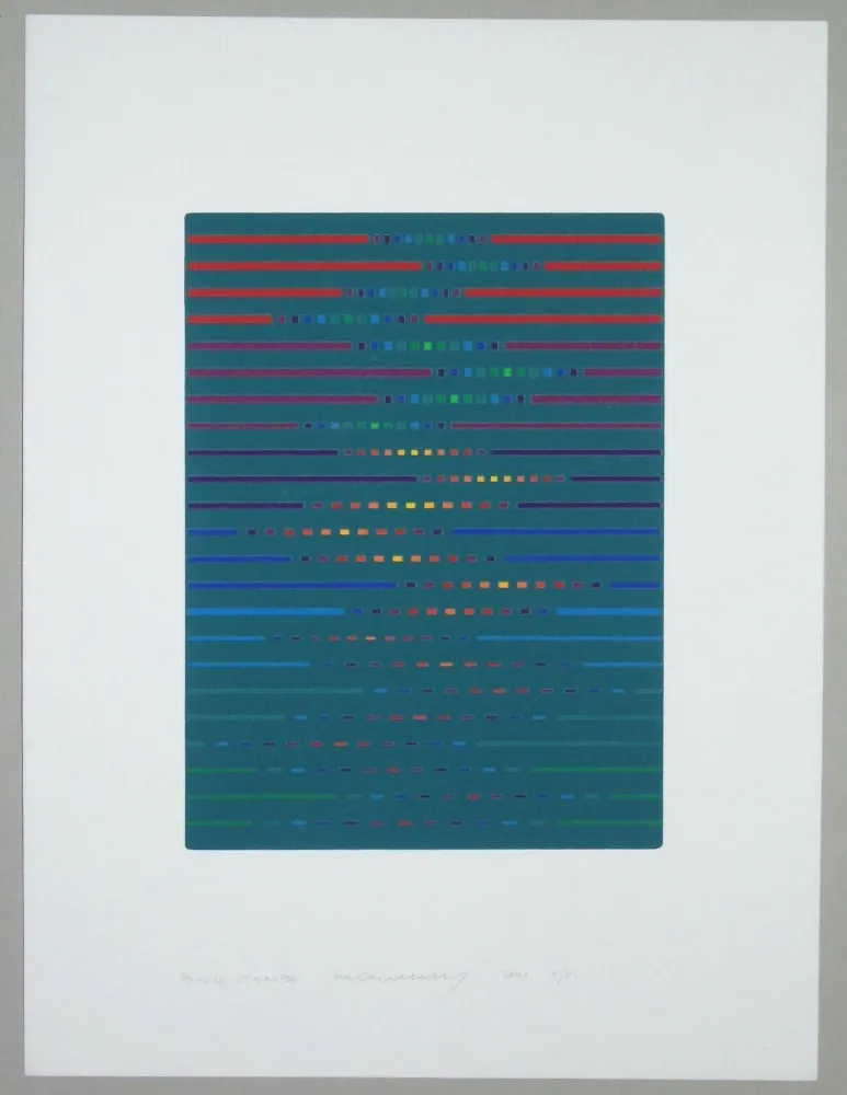 シルクスクリーン Minoli - Composizione (a)