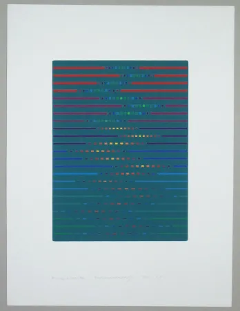 シルクスクリーン Minoli - Composizione (a)