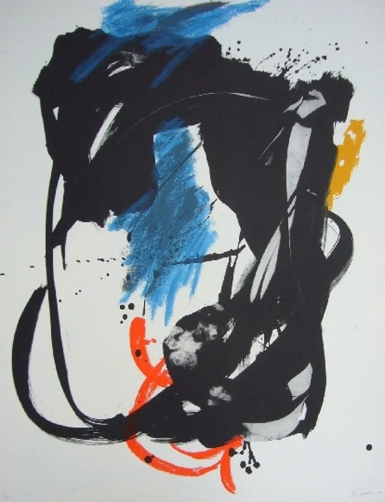 リトグラフ Miotte - Concept hieratique