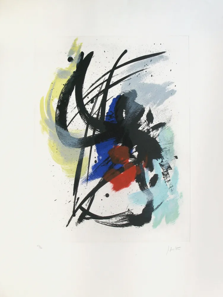 エッチング Miotte - Pierre noir