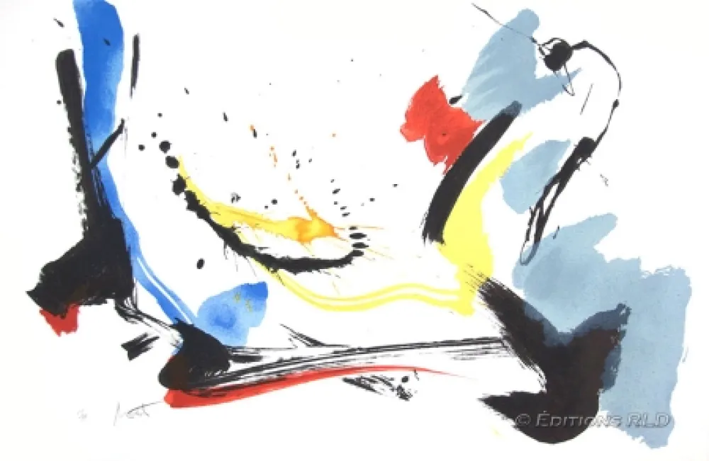 リトグラフ Miotte - Poétique