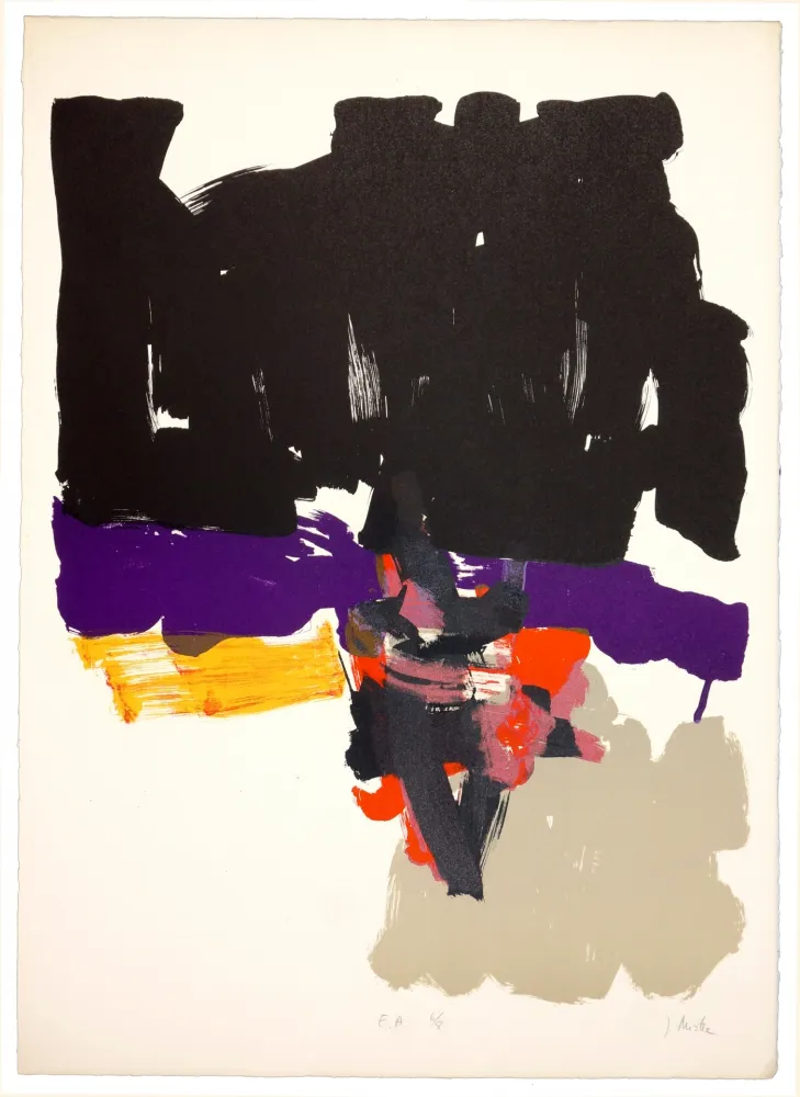 リトグラフ Miotte - Sans titre