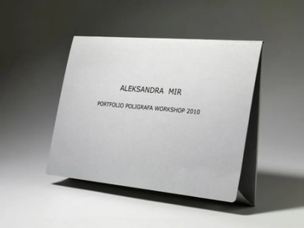 リトグラフ Mir - PORTFOLIO POLIGRAFA WORKSHOP 2010
