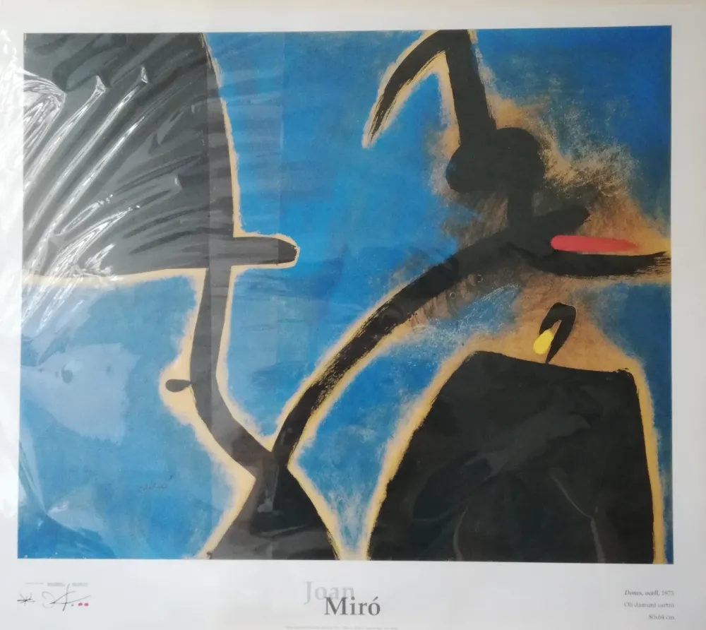 オフセット Miró - Affiche