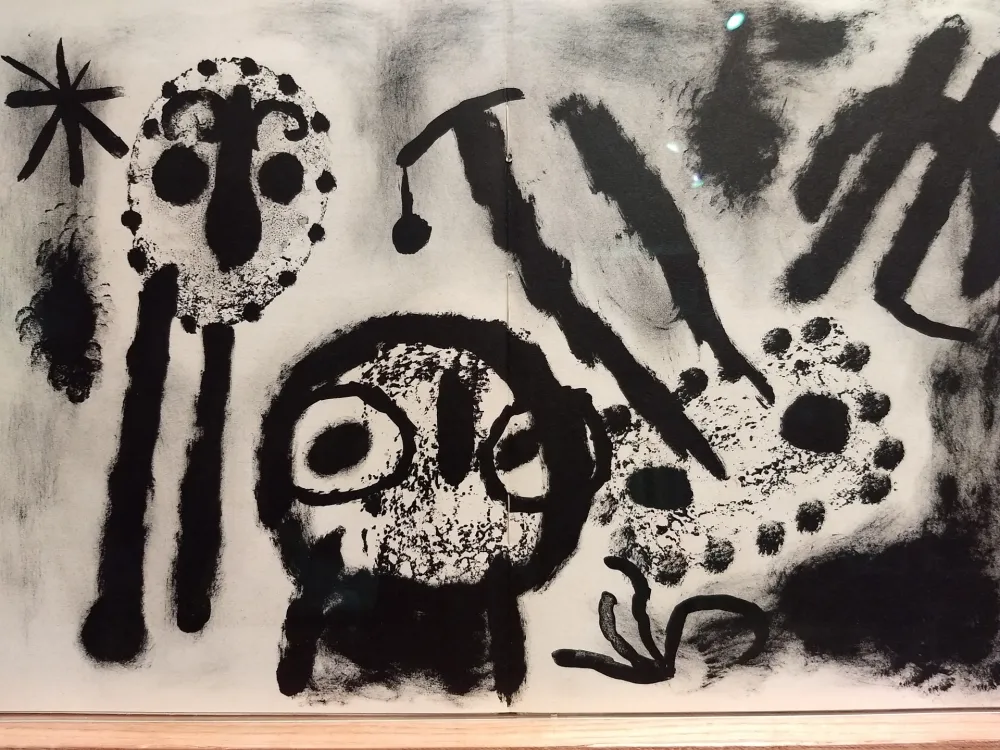 挿絵入り本 Miró (After) - Recent paintings