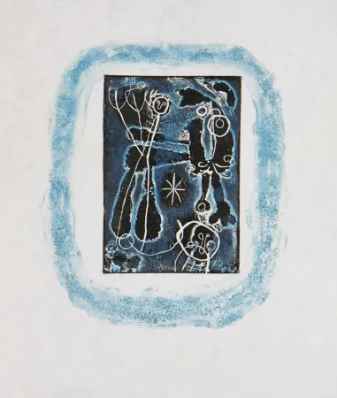 彫版 Miró - Anti-Platon (D. 316)