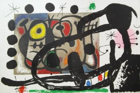 リトグラフ Miró - Cartons 