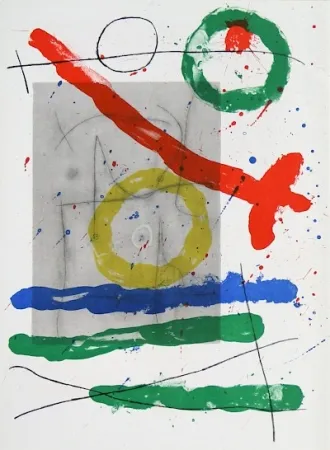 リトグラフ Miró - Cartons pg.22