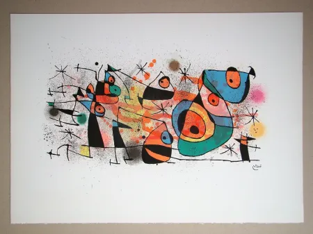 リトグラフ Miró - Céramiques